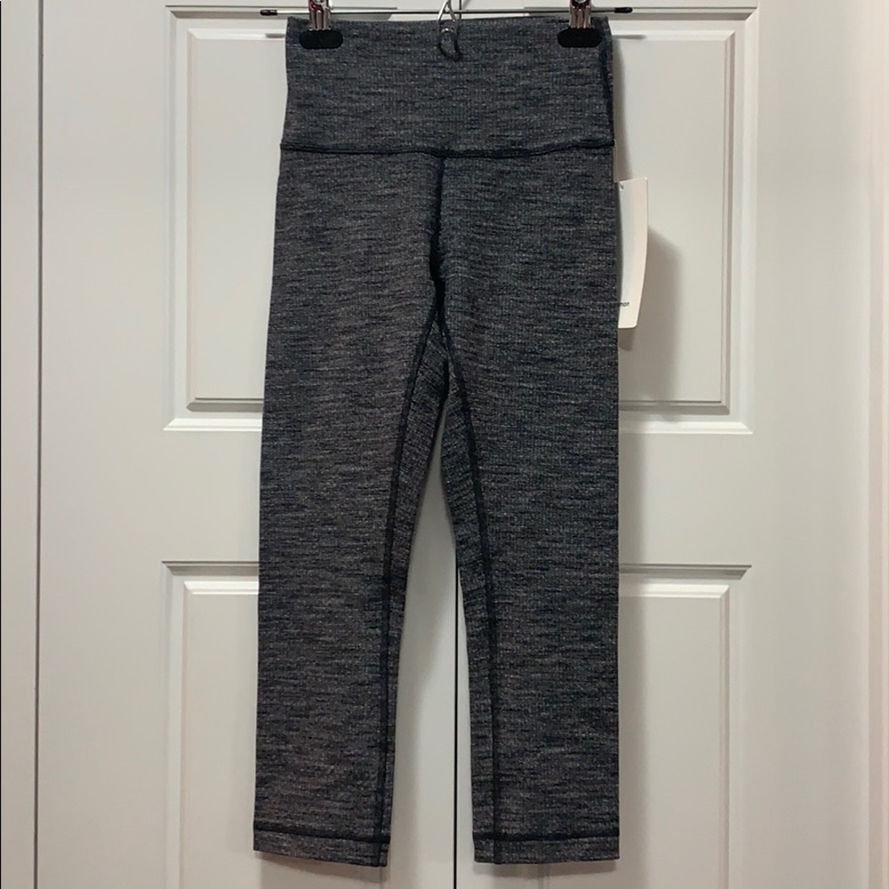 Lululemon Wunder Under Crop *High Rise *Luon